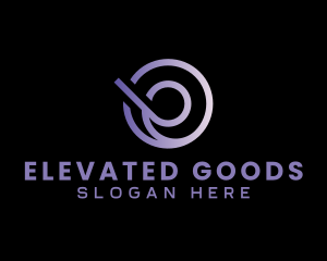  Generic Violet Letter E logo design