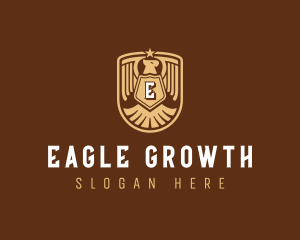 Eagle Royal Shield logo design