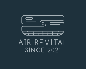 HVAC Air Conditioning logo design