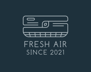 HVAC Air Conditioning logo design