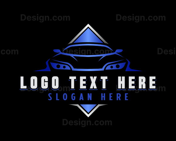 Modern Car Detailing Logo