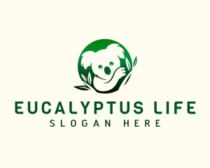 Koala Bear Eucalyptus logo