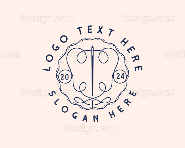 Sewing Needle Thread Logo