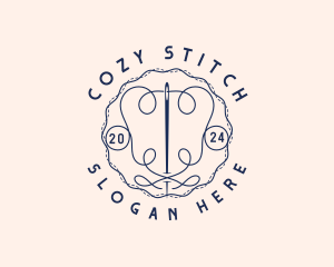 Sewing Needle Thread logo design