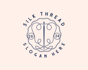 Sewing Needle Thread logo design