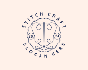 Sewing Needle Thread logo design