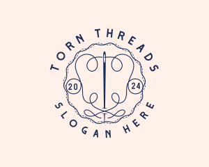 Sewing Needle Thread logo design