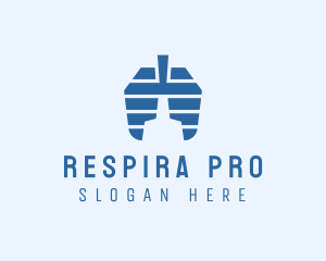 Breathing Lung Healthcare logo design