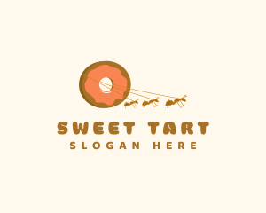 Ants Sweet Donut logo design