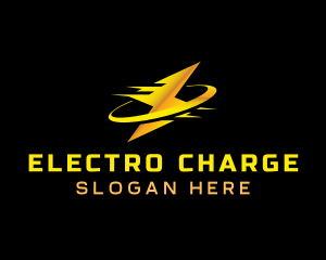 Power Lightning Electricity logo design