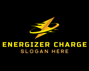 Power Lightning Electricity logo design