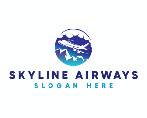 Airplane Airline Travel logo