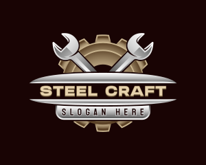 Wrench Industrial Mechanic logo