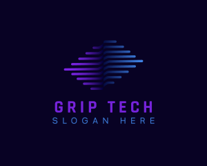 Tech Wave Digital logo design