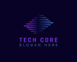 Tech Wave Digital logo design