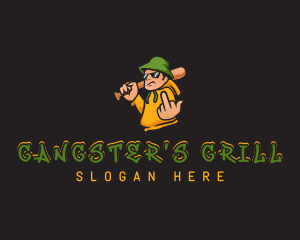 Cursing Gangster Guy logo