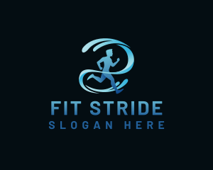 Athlete Running Fitness logo
