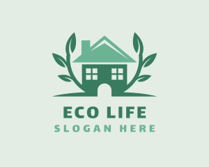 House Plant Landscaping logo design