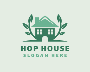 House Plant Landscaping logo design