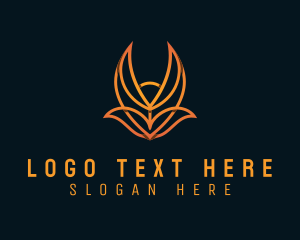 Modern Elegant Fox logo