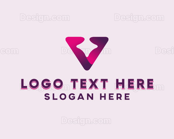 Creative Studio Letter V Logo