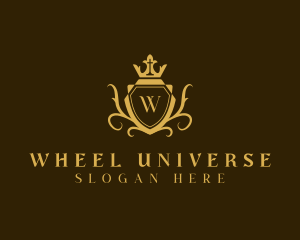 Shield Royal University logo design