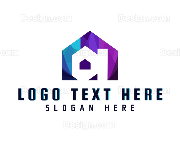 Modern House Letter A Logo