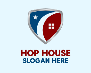 Star House Protection logo design