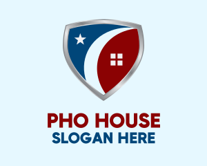 Star House Protection logo design