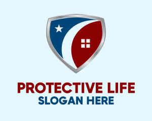 Star House Protection logo design