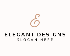 Elegant Fashion Brand logo design