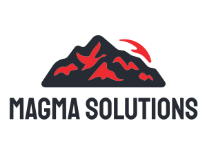 Lava Magma Volcano logo