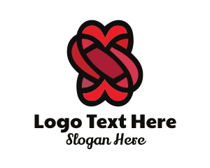 Heart - Heart Wedding Knot logo design