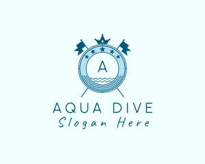 Nautical Sea Resort logo design