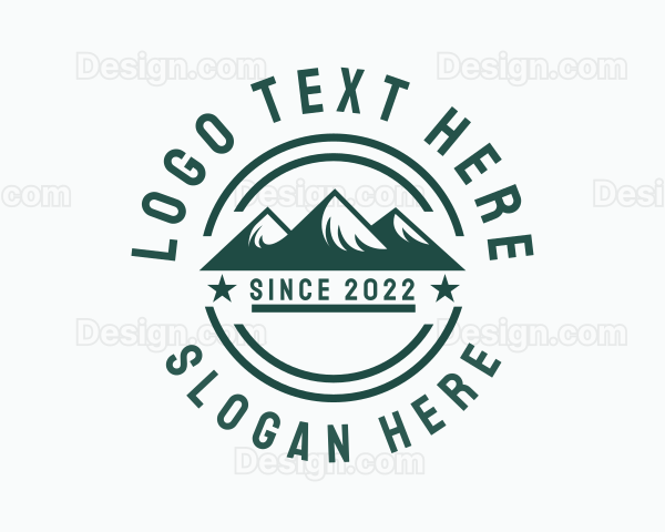 Mountain Outdoor Camp Logo