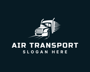 Logistics Cargo Truck logo design