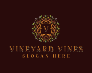 Luxury Royal Vine logo design