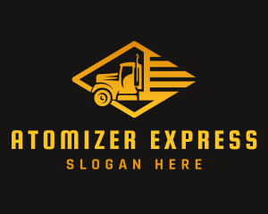 Express Logistics Vehicle logo design