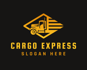 Express Logistics Vehicle logo design