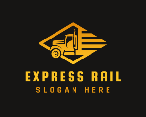 Express Logistics Vehicle logo design