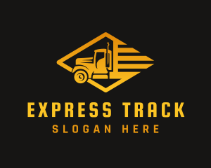 Express Logistics Vehicle logo design