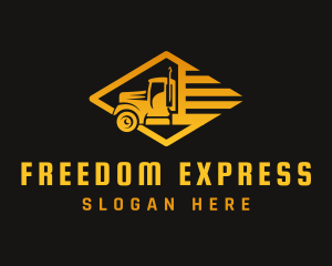 Express Logistics Vehicle logo design