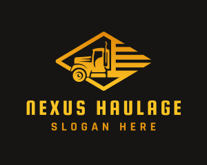 Express Logistics Vehicle logo design