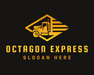 Express Logistics Vehicle logo design