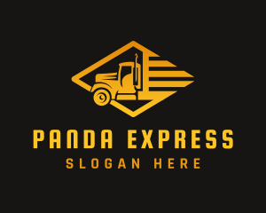 Express Logistics Vehicle logo design