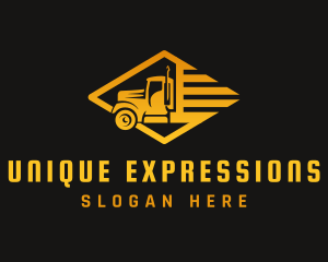 Express Logistics Vehicle logo design