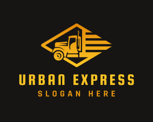 Express Logistics Vehicle logo design