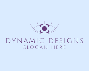 Minimalist Eye & Eyelashes logo