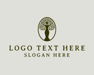 Organic Woman Tree Beauty logo