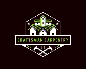 Construction Carpenter Renovation logo design